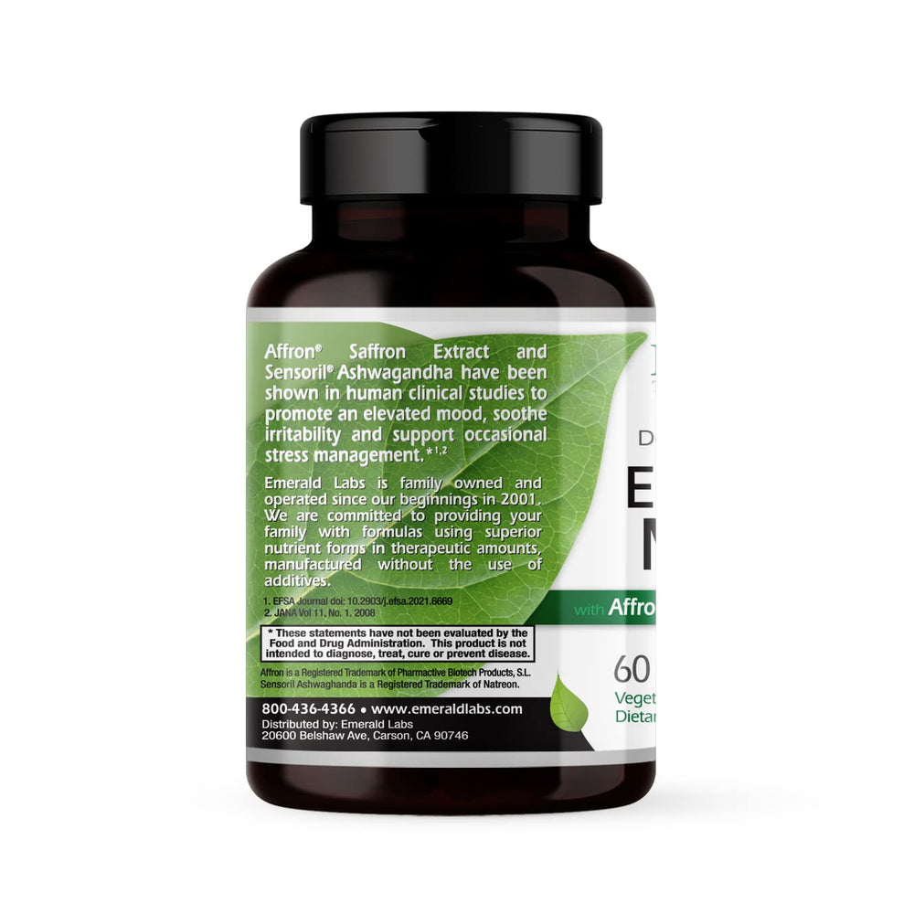 Close-up of Sensoril Ashwagandha extract capsules