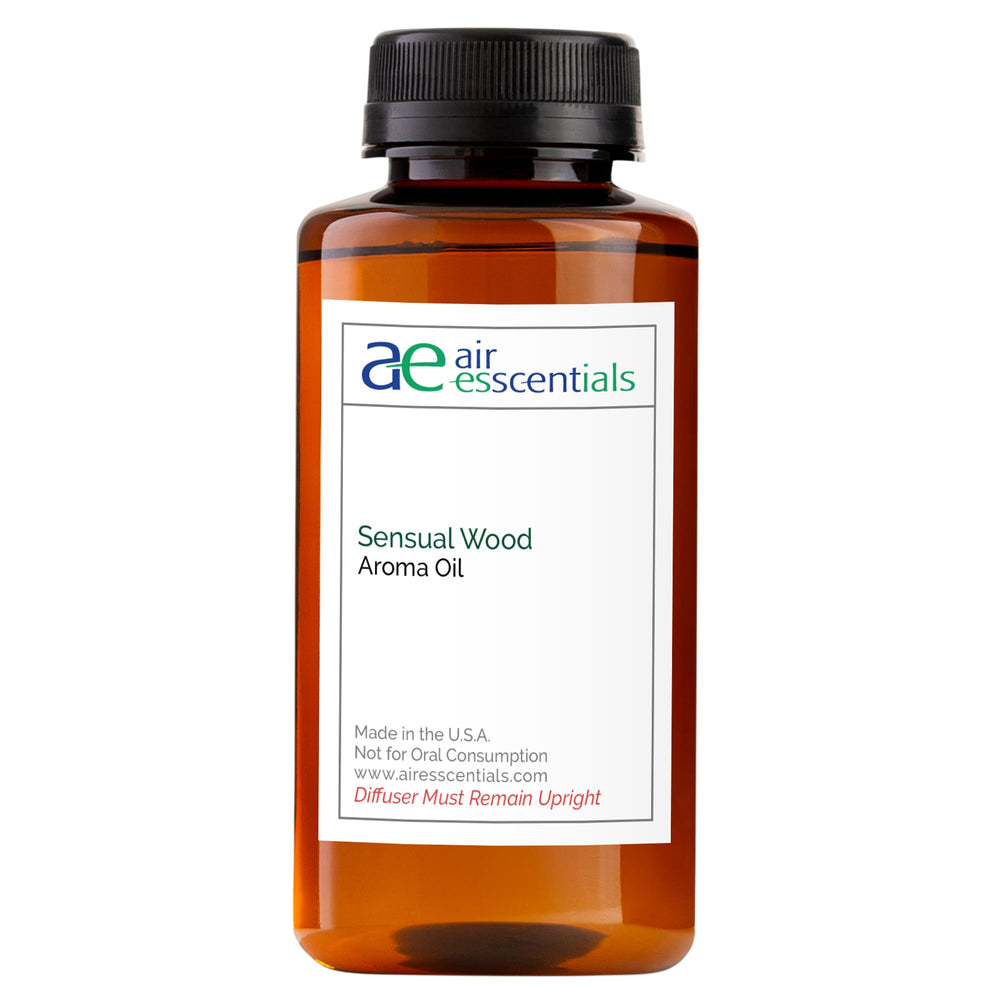 Sensual Wood Aroma Oil bottle 300 mL with sandalwood and jasmine scent