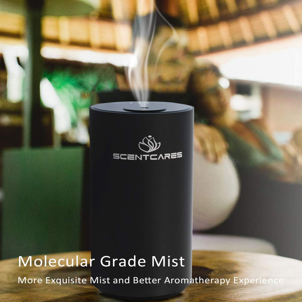 Quiet operation with visible mist