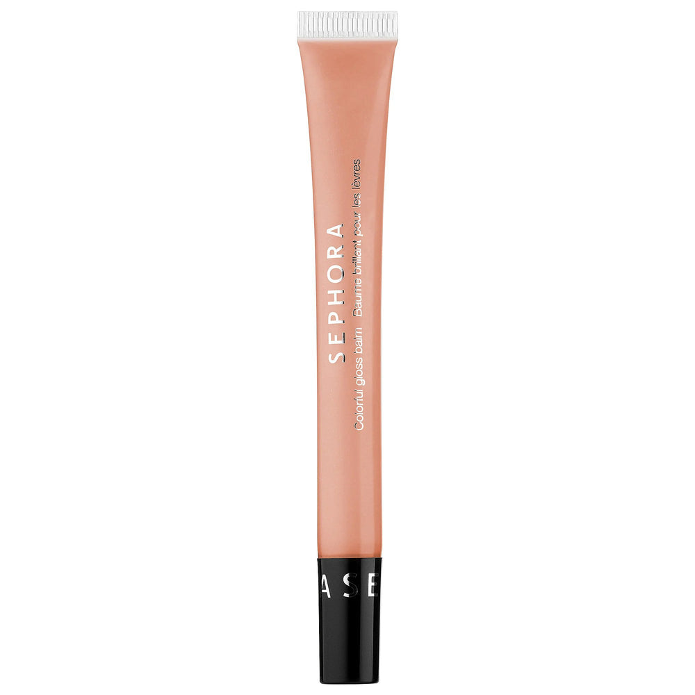 SEPHORA Collection Colorful Gloss Balm on lips for glossy shine and nourishing moisture