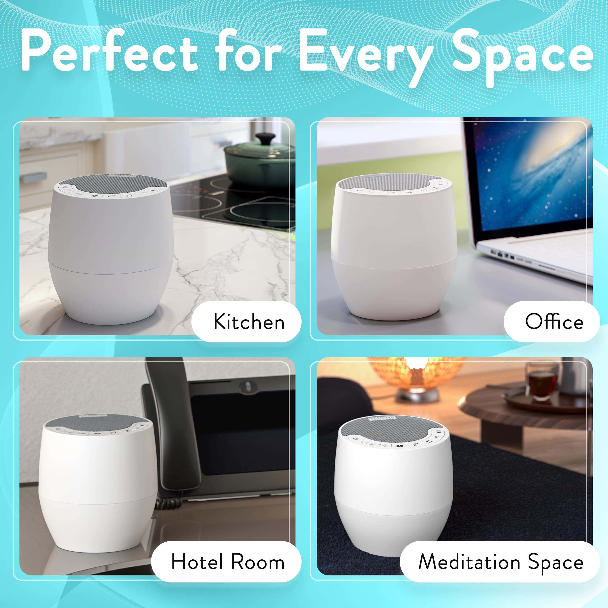 Serene Evolution compact design image shows sleek black unit fitting small spaces.