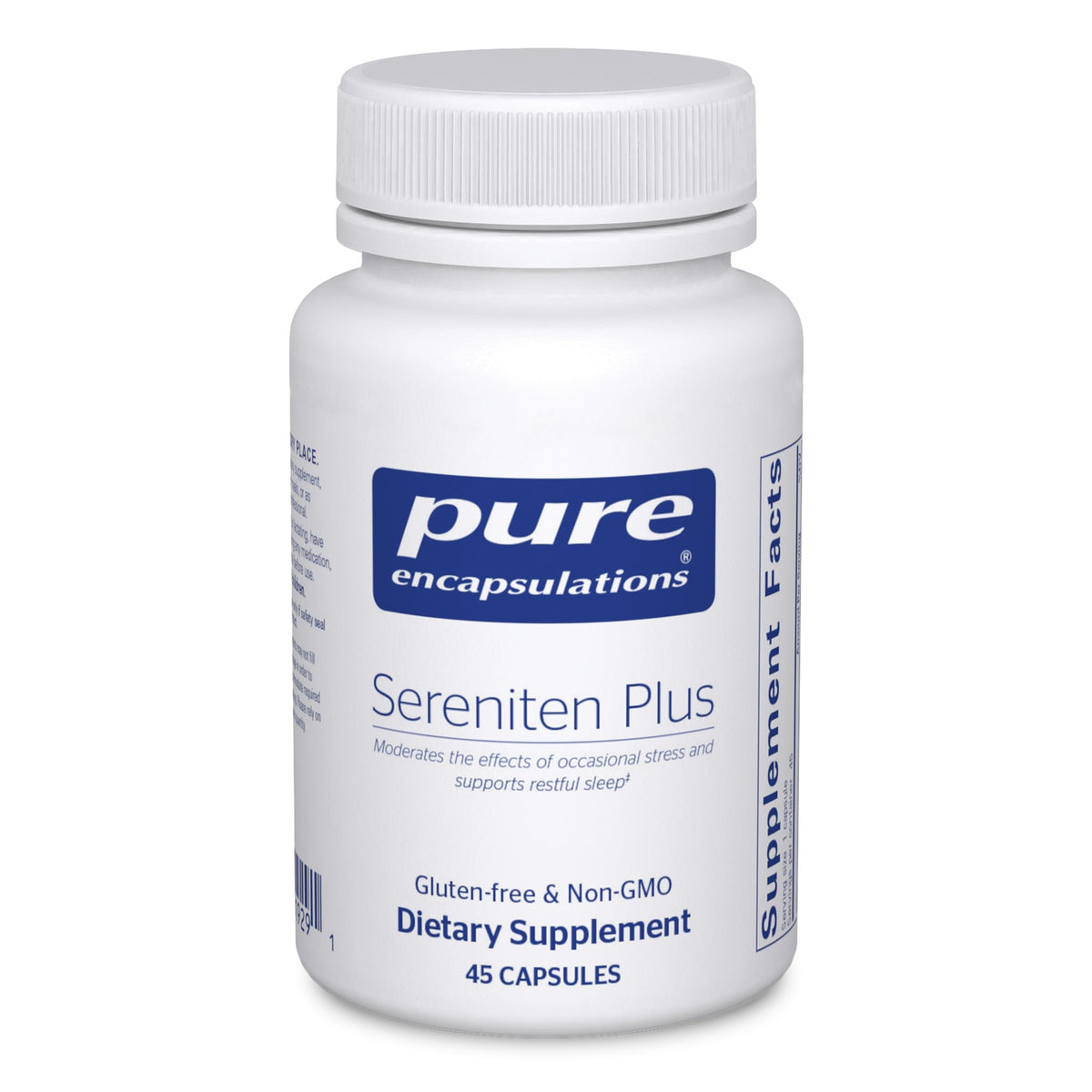 Front label of Sereniten Plus by Pure Encapsulations