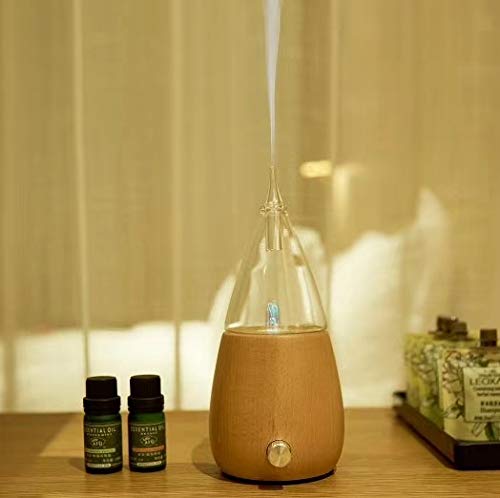 Serenity Namaste diffuser wooden-grain detail conveys natural authentic design.