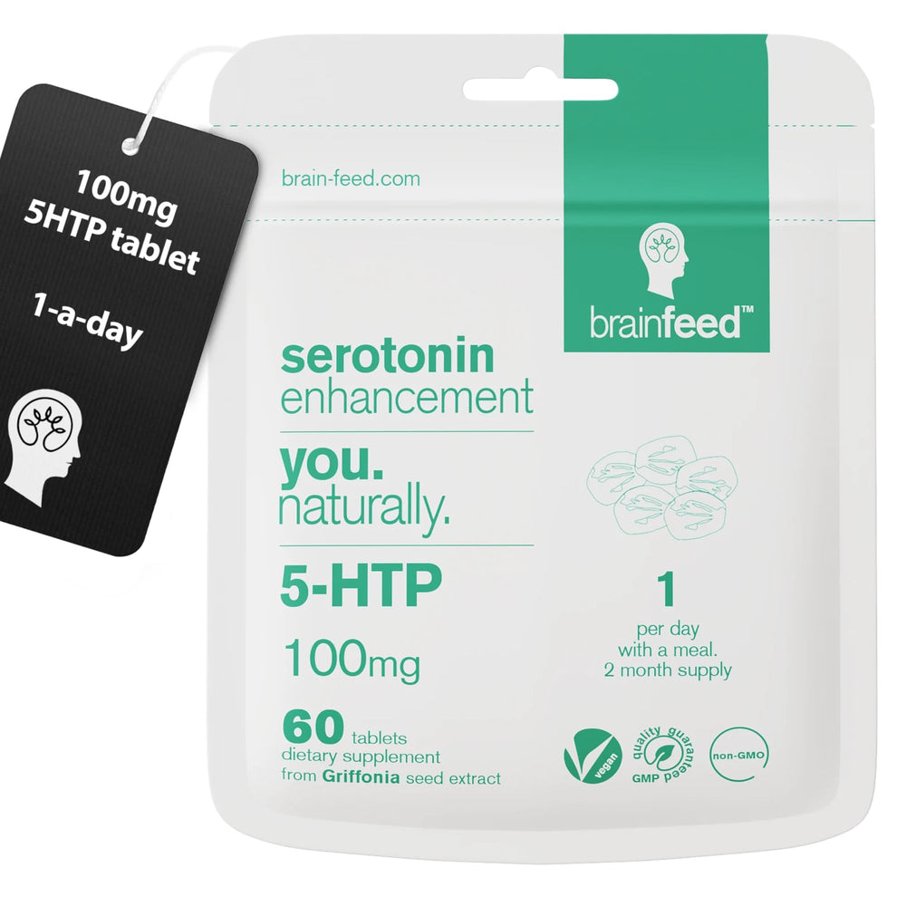Serotonin Supplements bottle front view