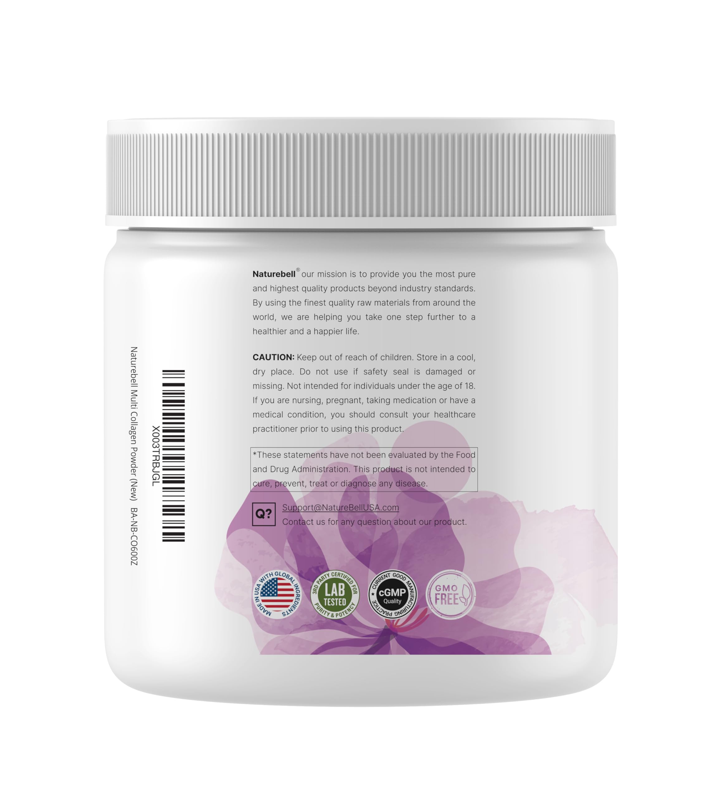 Serving size 54 scoops of collagen powder