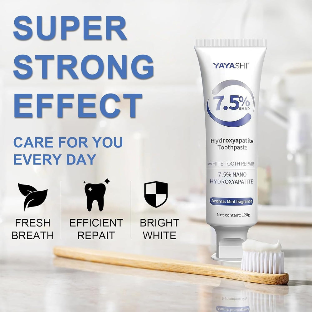 Toothbrush with Gentle Mint toothpaste lather
