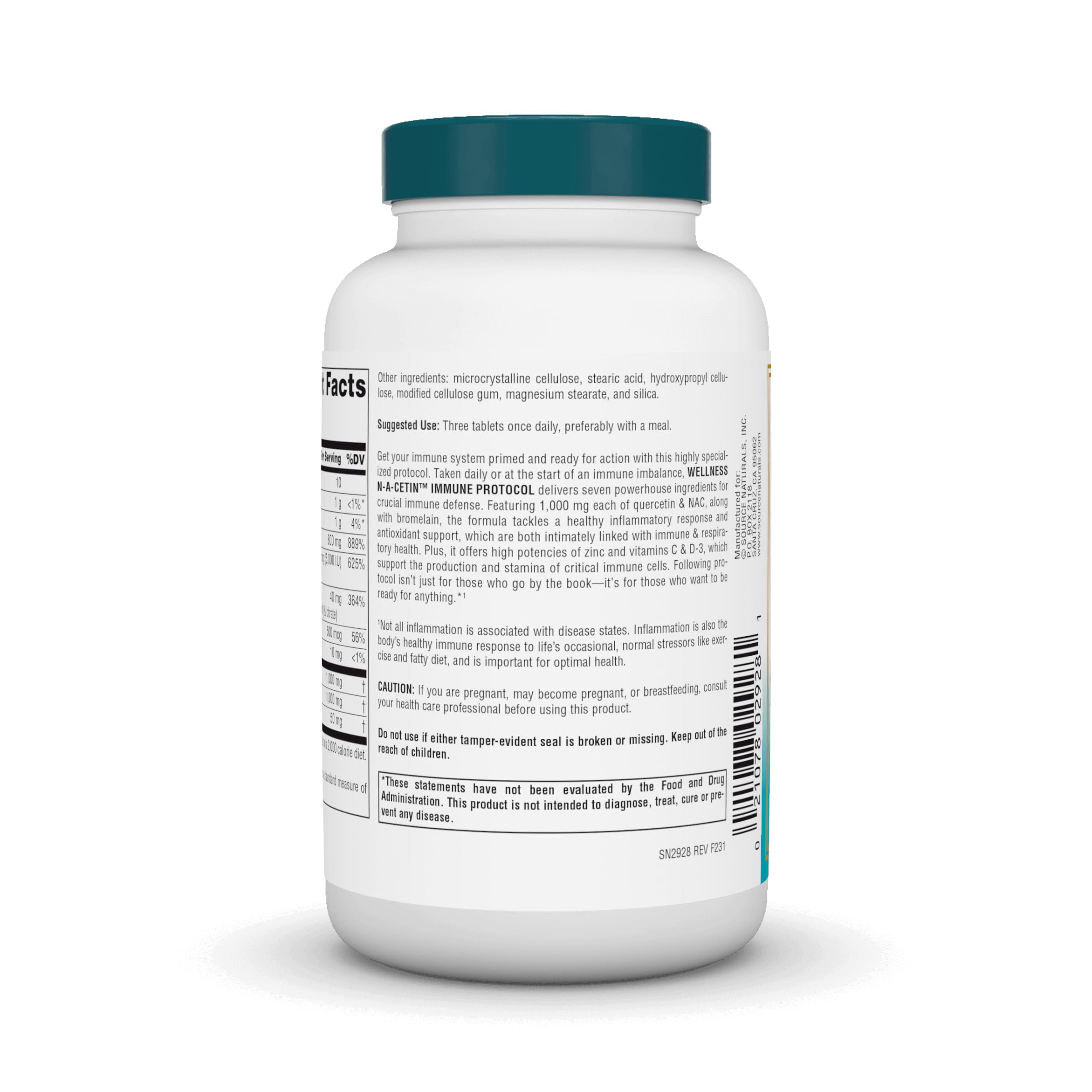 Graphic highlighting seven immune-supporting ingredients
