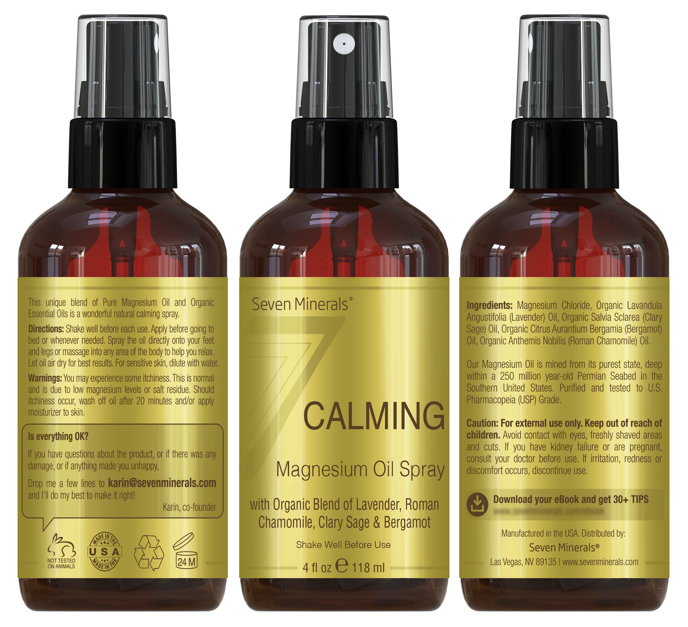 Packaging and 4 oz bottle with product branding