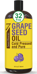 Seven Minerals Grapeseed Oil 32 oz bottle