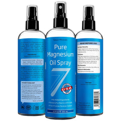 Magnesium oil spray for muscle pain and cramps relief