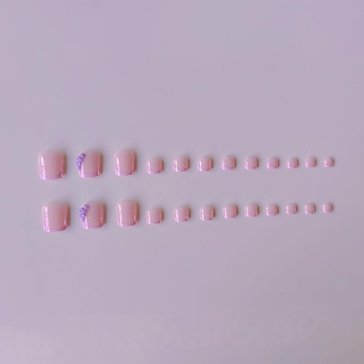 Sevgob jelly glue stickers kit enabling reusable nail upgrades