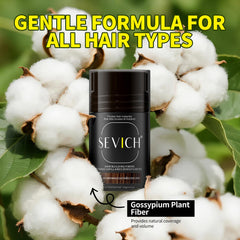 SEVICH Hair Fibers fuller look conveys instant density for daily style.
