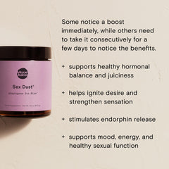 Cacao powder used in Sex Dust