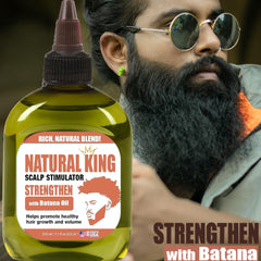 SFC Natural King Strengthen packaging on display for easy routine
