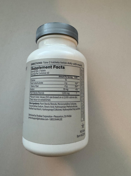 Close-up of plant sterols and stanols ingredients for Cholesterol Complex