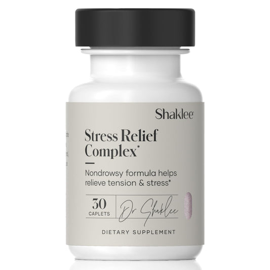 Shaklee Stress Relief Complex bottle with caplets