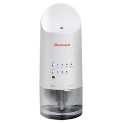Shammgria plug-in essential oil diffuser white front view for instant home fragrance