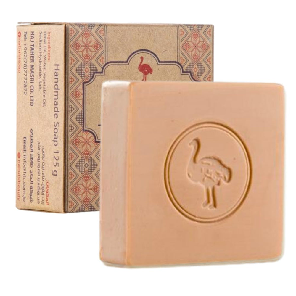 Shammoot soap bar with shea-vanilla fragrance: comforting scent for face and body.