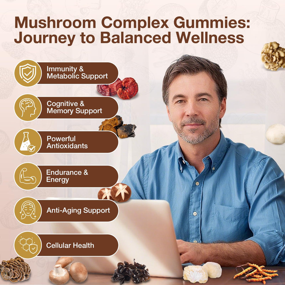 Vegan, Non-GMO, Gluten-free label on Shapeingirl Mushroom Gummies