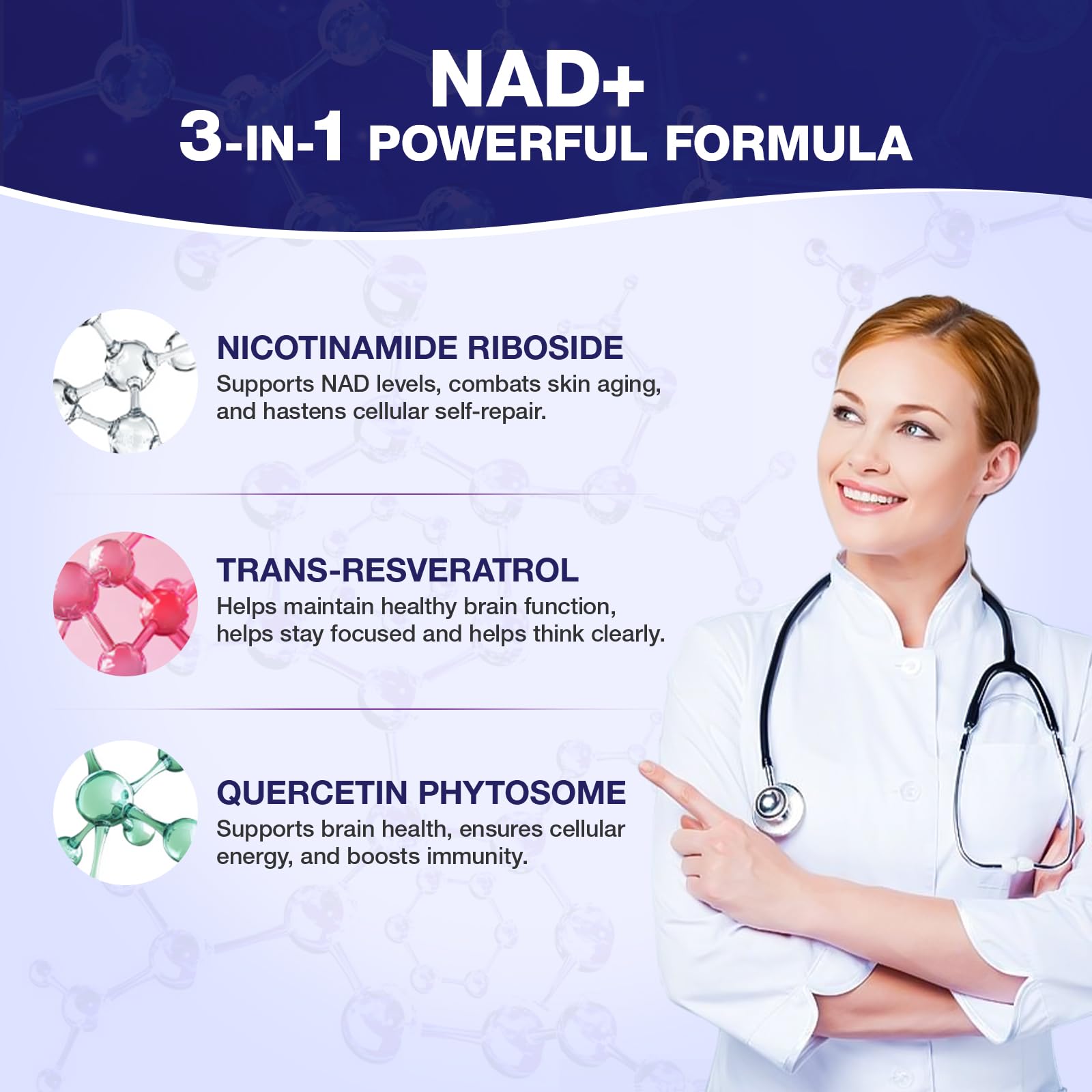 Shapeingirl NAD supplement packaging on a clean white background
