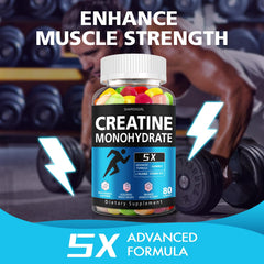 SHAPEINGIRL Creatine Gummies 320-count bottle supports extended daily use
