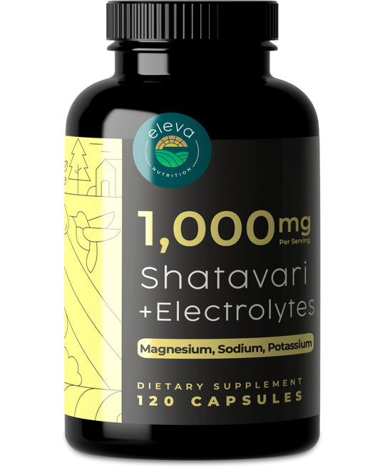 Hero image: Shatavari Organic Powder Capsules 120 count