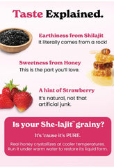 Shatavari and saffron herbal blend with Shilajit