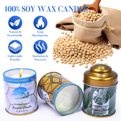 Durable shatter-proof jar for aromatherapy candles
