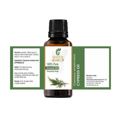 Sheer Essence Cypress Oil diffuser in use creates a crisp, energizing ambiance.
