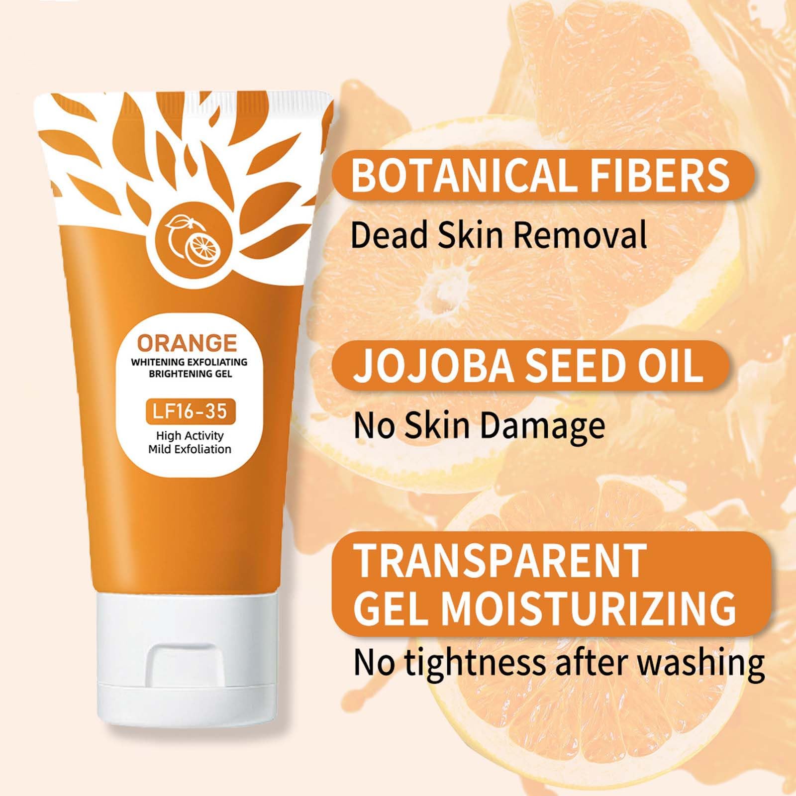 Sheghy orange-peel exfoliation close-up highlights natural citrus for revitalizing skin