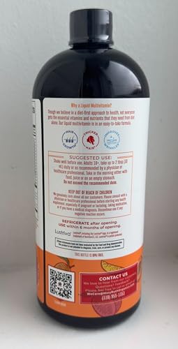 Shelf view of MaryRuth's Liquid Multivitamin + Hair Growth