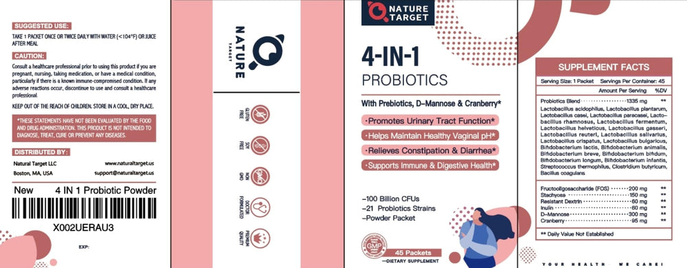 Shelf-stable probiotic packets ready to take