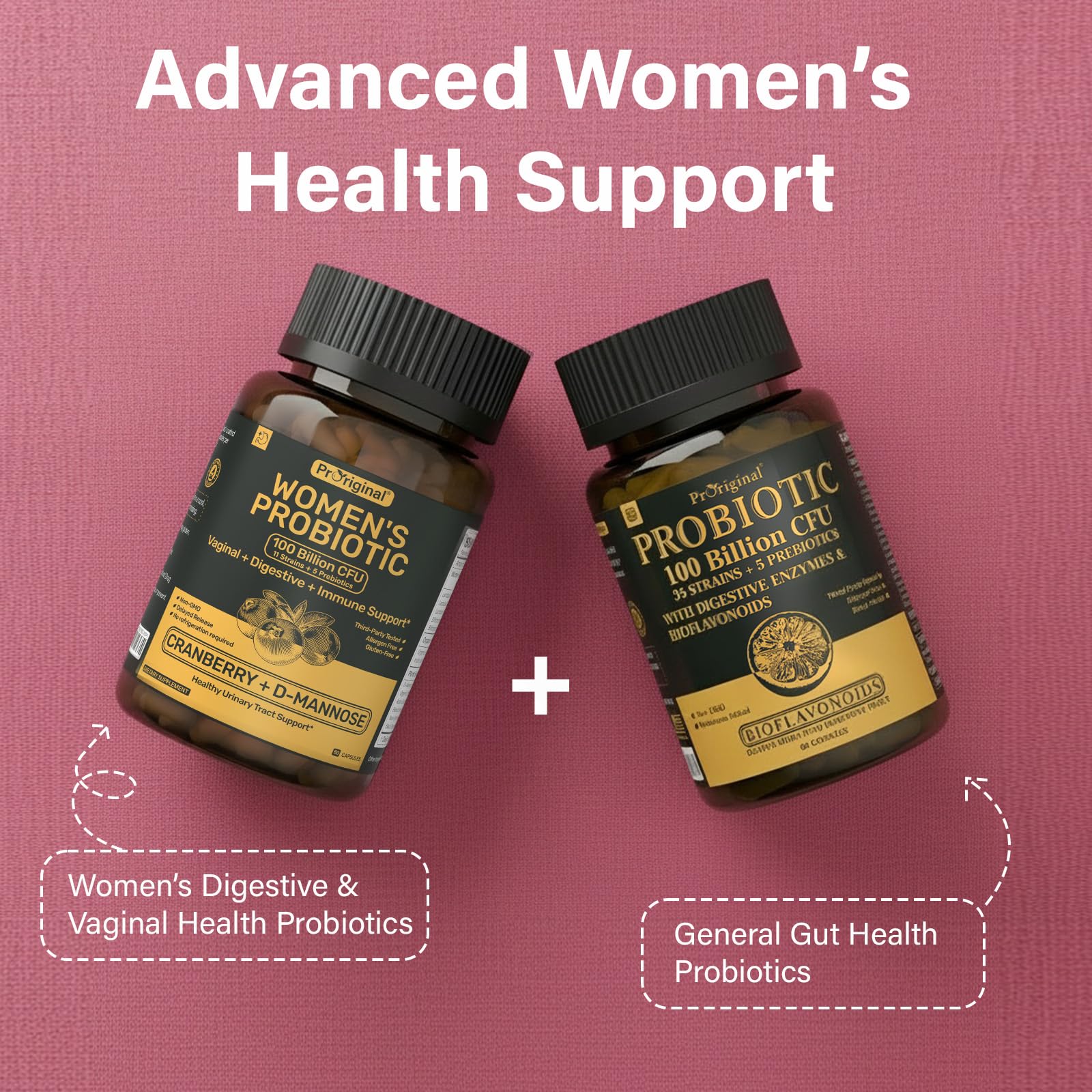 Shelf-stable, travel-friendly probiotic packaging
