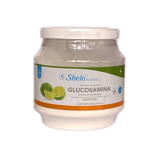 Scoop of Sheló NABEL collagen powder with Key Lime flavor