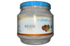 Nutritional facts and packaging of Sheló NABEL Reishi premix 450 g