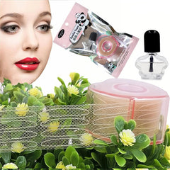 Shenghang eyelid tape for hooded eyes creates a natural lift.