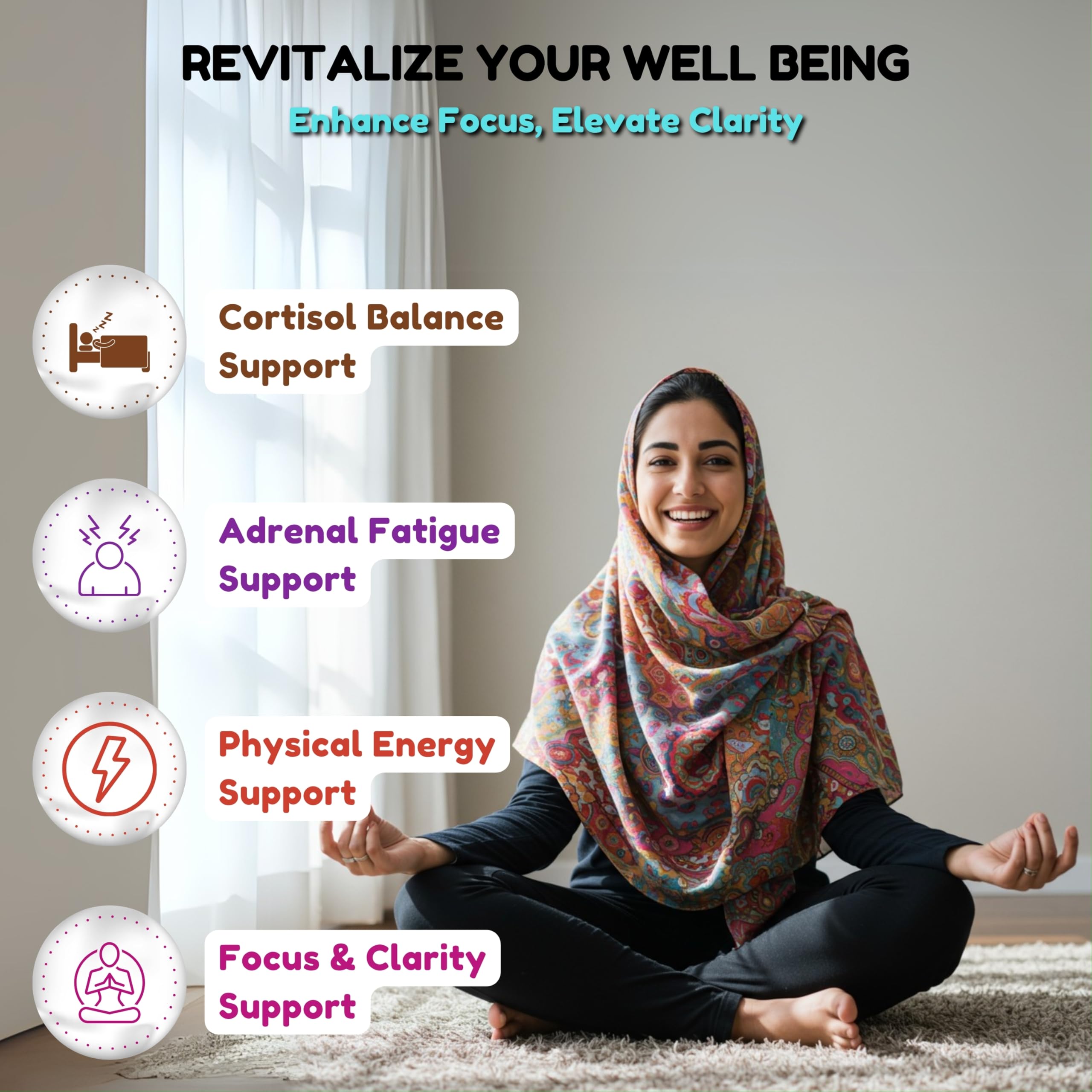 SHIFAA NUTRITION Halal Thyroid Support bottle back label