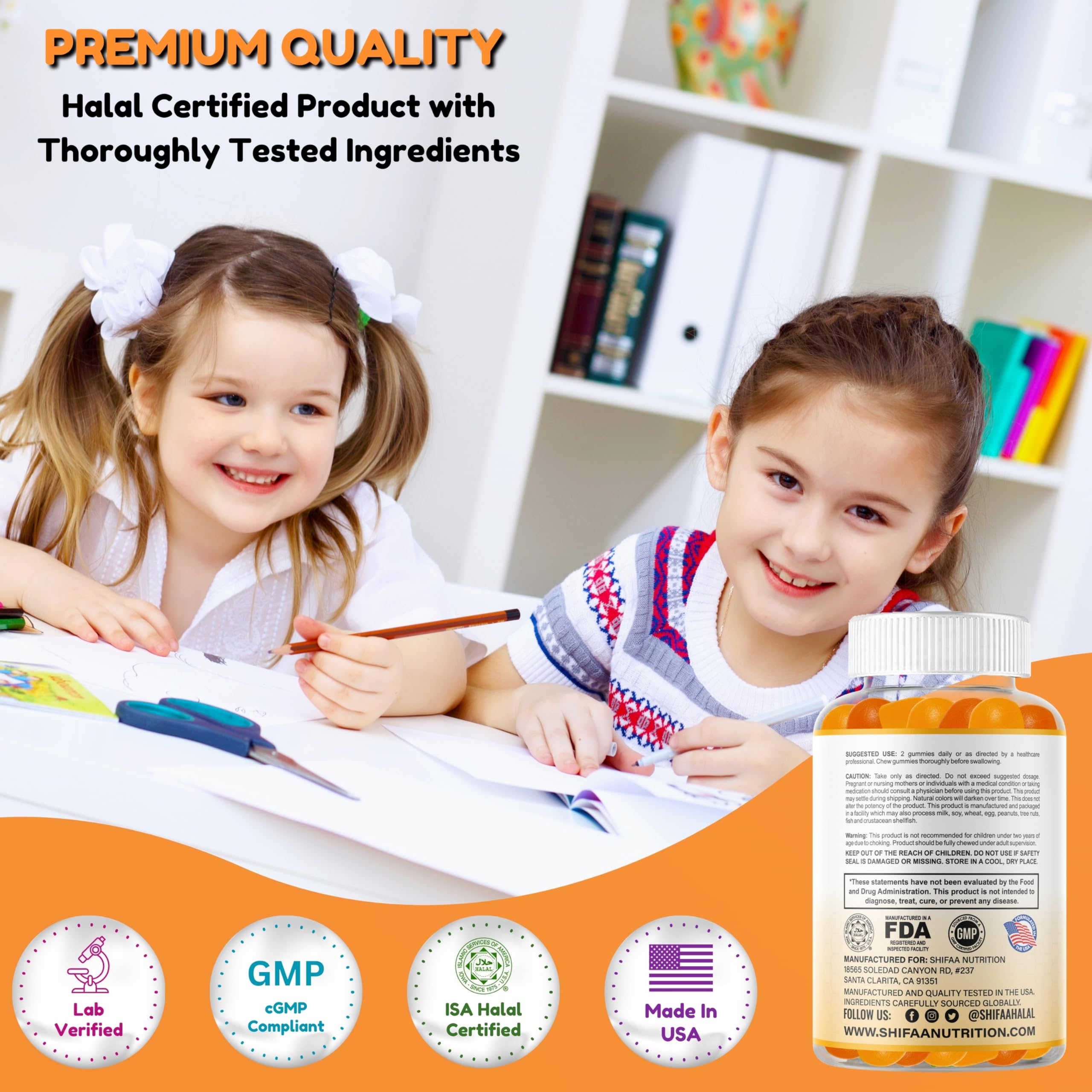 Gluten-free and non-GMO designation on product packaging
