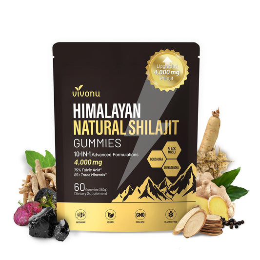 Shilajit Gummies bottle with label