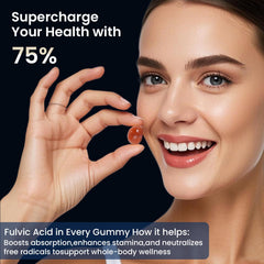 Gummies supporting energy, sleep, stress relief and immune health