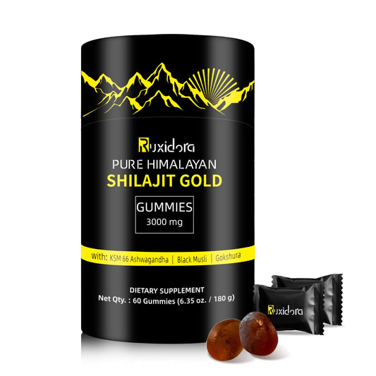 Shilajit Gummies packaging box