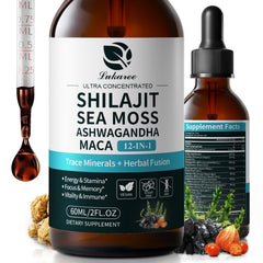 Shilajit Liquid Drops bottle with 30:1 concentrate label