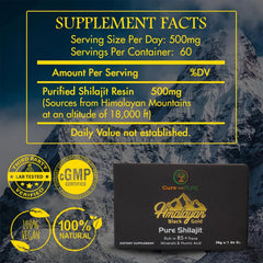 Glass with Shilajit in a morning shake
