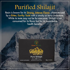 Shilajit resin mixed into post-workout recovery drink
