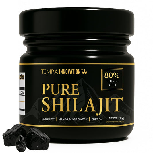 Jar of authentic Himalayan Shilajit resin