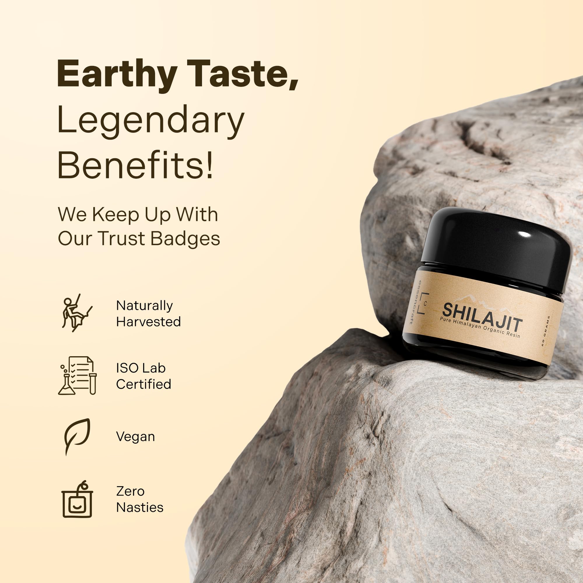 Shilajit Resin for immune support and vitality