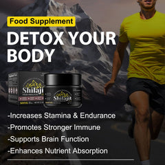 Two measuring sticks included with Shilajit bottle
