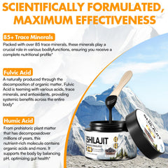 Three measuring sticks included with Shilajit Resin