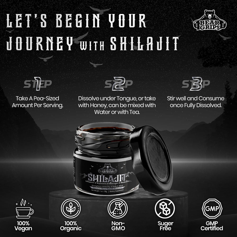 Original packaging image of Shilajit resin 30g
