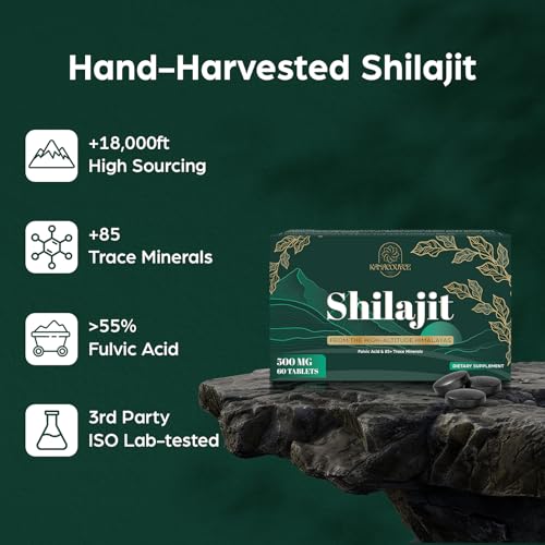 Shilajit tablets suitable for men and women